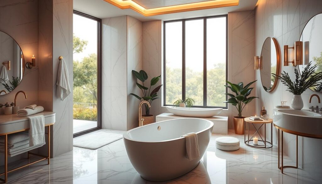 luxury bathroom decor